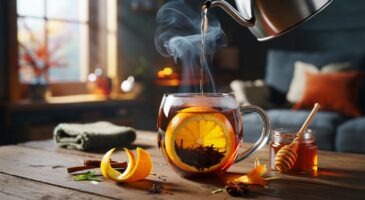 Voici le thé chaud à l’orange de novembre 2025 qui embaume la maison en 5 minutes, et personne ne s’y attend vraiment