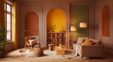 Voici les 4 couleurs de peinture stars de l’automne 2025 testées dans un salon, et ce choix inattendu change l’ambiance