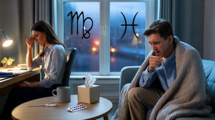 Voici les deux signes du zodiaque qui risquent de transformer un simple malaise en vrai souci en novembre 2025, selon l'astrologie santé