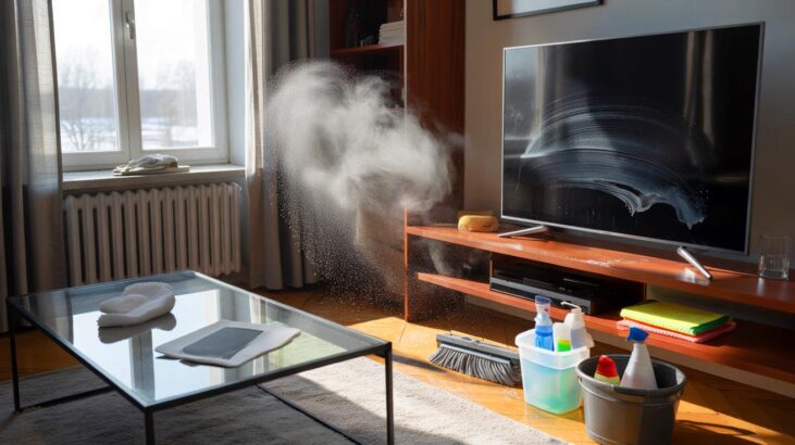 Voici les erreurs bêtes de ménage qui salissent tout en hiver 2025, et ce geste quotidien qui transforme la poussière en invitée permanente