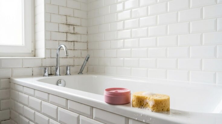 Action : cette pâte rose à 2,44 € sauve vos joints de salle de bain, à ne surtout pas utiliser sur ces surfaces