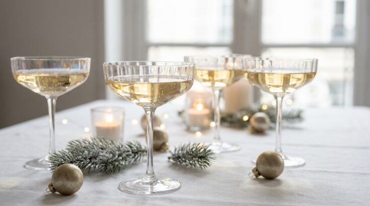 Adieu Zara Home : cette nouvelle marque déco impose des coupes de champagne irisées qui ringardisent vos flûtes