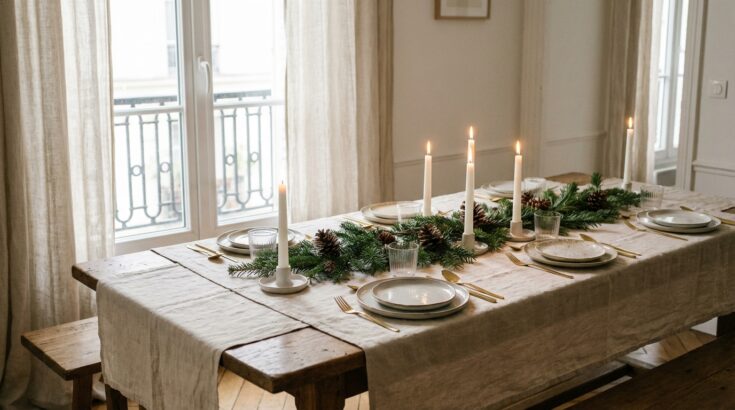 Ce duo déco à moins de 15 € chez Action sublime votre table de Noël sans vous ruiner, mais pas longtemps