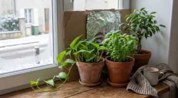 Ce papier de cuisine argenté peut sauver vos plantes d'intérieur du manque de lumière grâce à un geste méconnu