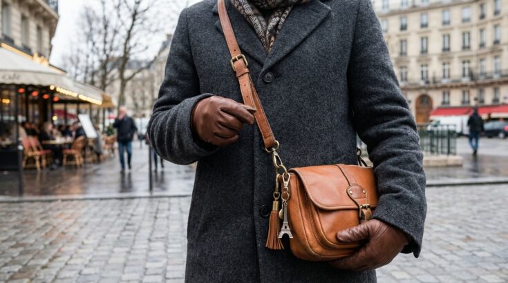 Ce réglage oublié sur l'anse de votre sac peut ruiner (ou sublimer) toute votre silhouette cet hiver