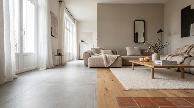 Ce sol ultra lisse qu’on trouvait chic va disparaître des maisons modernes en 2026 (et voilà ce qui le remplace)