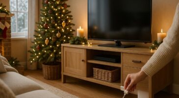 Cet indice que 90 % des propriétaires cachent dans leur salon ruine leur déco d'hiver (vos invités le voient d'abord)