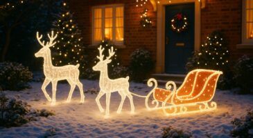 Cette déco lumineuse à 9,95 € chez Action change tout dans votre jardin pour Noël, avant qu'elle disparaisse