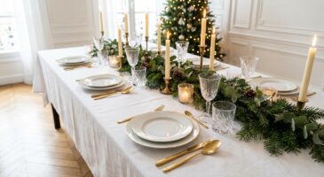 Cette table de Noël digne d’un palace ne coûte presque rien : le montant réel va vous sidérer quand vous le saurez