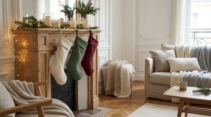 Chaussettes de Noël tendance sans machine : ce DIY 2025 que tout le monde s'arrache change votre déco en minutes