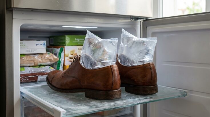 Chaussures trop serrées : cette astuce au froid promet de les élargir, mais peut aussi les ruiner en silence