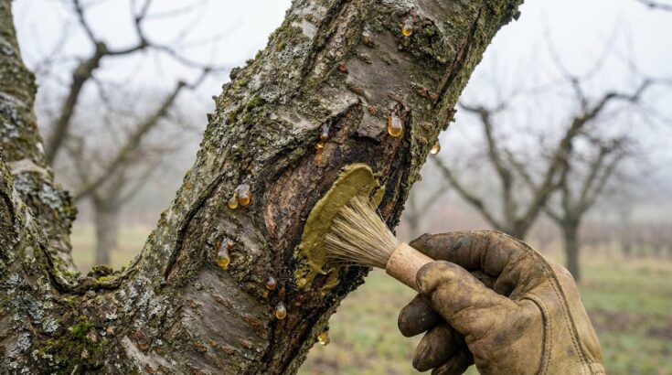 Gommose du cerisier : cette erreur qui le condamne et le soin naturel qui peut encore le sauver