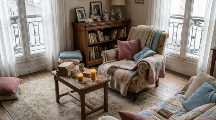 Grandmacore : cette tendance déco ultra réconfortante révèle pourquoi vos salons parfaits sonnent faux en hiver