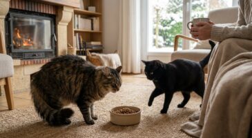 Ils s’entendent bien, mais à la gamelle tout dérape : ce détail dans vos repas peut briser l’entente entre vos chats