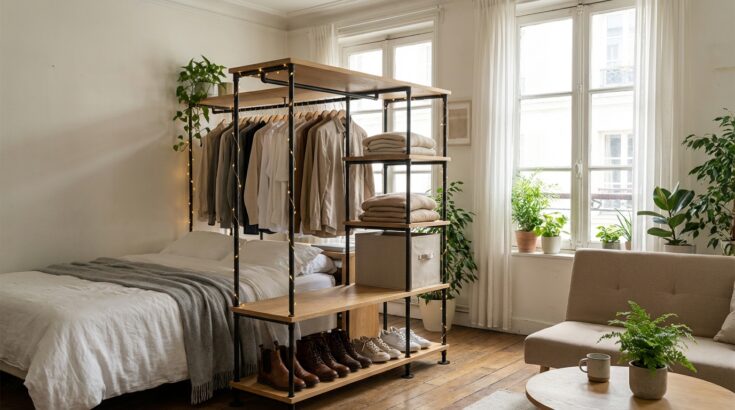 Je ne veux plus de dressing : ce meuble modulable a changé mon petit appart et ma façon de ranger en 2025