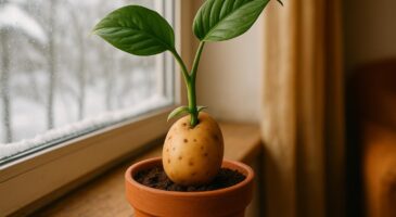 Ma plante d'intérieur était foutue : cette astuce TikTok avec ce tubercule de la cuisine l'a relancée