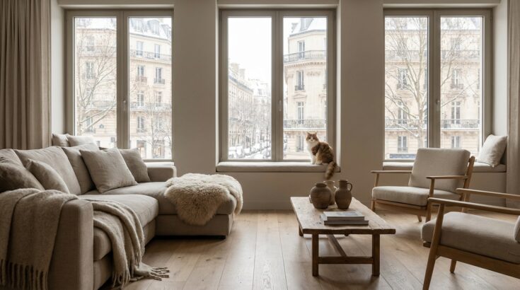 Ni blanche ni noire : en 2026, cette couleur de fenêtre plus chaleureuse va ringardiser votre salon si vous l'ignorez
