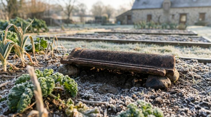 Potager : ce simple morceau de terre cuite oublié des anciens protège du gel et vous fait gagner des semaines