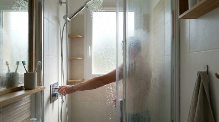 Sous la douche, ce geste du matin que vous oubliez fait gaspiller des milliers de litres d’eau par an