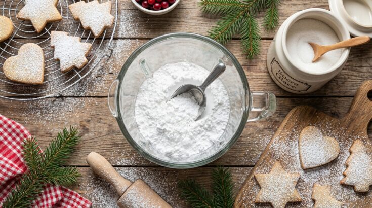 Sucre glace : arrêtez d’en acheter, cette astuce minute avec un simple produit du placard change tout