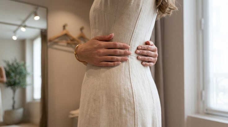 Taille de guêpe sans ceinture ni corset : ce détail de coupe caché sur vos robes que tout le monde ignore