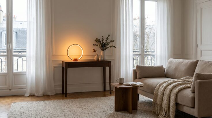 Voici la lampe design Nüma à 65 € qui métamorphose le salon en cocon chic, et la promo va faire craquer les fans de déco