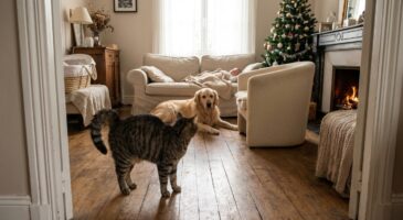 Votre chat en panique à chaque nouveau venu à la maison : ces gestes simples avant qu'il ne griffe tout le monde