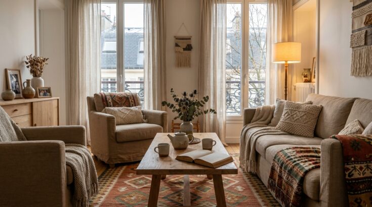 Votre salon bohème chic est déjà dépassé : ce style babacool chaleureux va tout changer chez vous