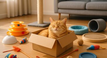 Vous dépensez une fortune pour votre chat, mais ce carton lui suffit : ce que vous ignorez sur ses besoins