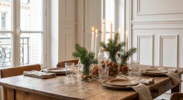 Zéro achat, zéro stress : cette astuce déco transforme une table banale en table de fête en 10 minutes