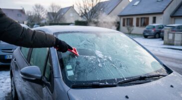 Action : cet accessoire auto à 0,99 € évite les mains gelées quand vous dégagez le givre du pare-brise