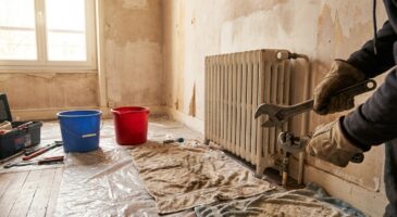 Avant de démonter votre radiateur pour repeindre, ce geste indispensable vous évitera fuite, brûlure et parquet ruiné