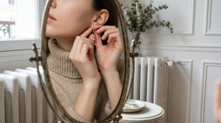 Boucles d’oreilles : cette astuce méconnue qui affine votre visage… ou l’épaissit sans que vous le sachiez