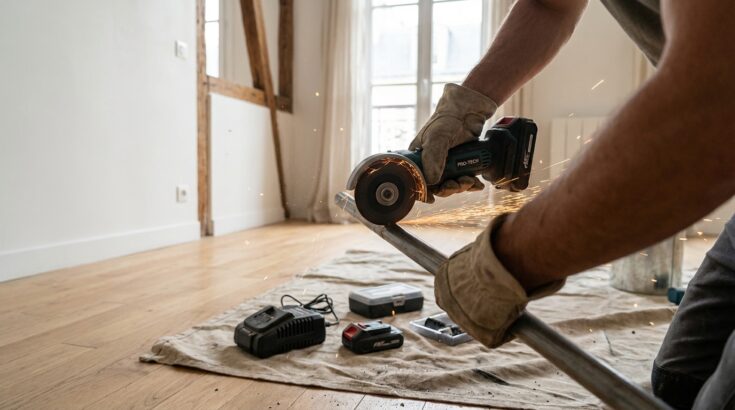 Castorama : cette meuleuse sans fil Erbauer quasi pro tombe à 129 € mais un détail change tout pour vos chantiers