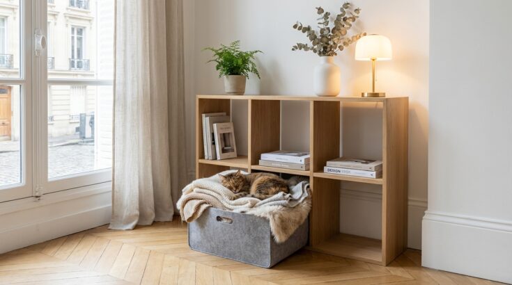 Ce meuble IKEA que vous croyez inutile peut devenir le refuge préféré de votre chat en quelques minutes cet hiver