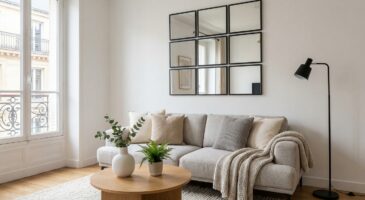 Ce miroir verrière modulable à 6,90 € chez Leroy Merlin transforme vos murs en loft : le bon plan déco 2026 à saisir