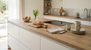 Ce plan de travail en chêne bradé en ce moment chez Castorama va métamorphoser votre cuisine pour moins de 90 €