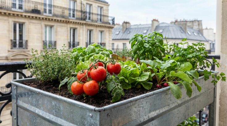 Cette jardinière surélevée à 53 € transforme votre balcon en potager et évite le mal de dos aux débutants