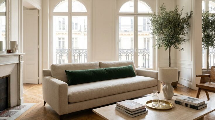 En 2026, les Français enlèvent tous les coussins du canapé pour cet accessoire en velours venu des palaces