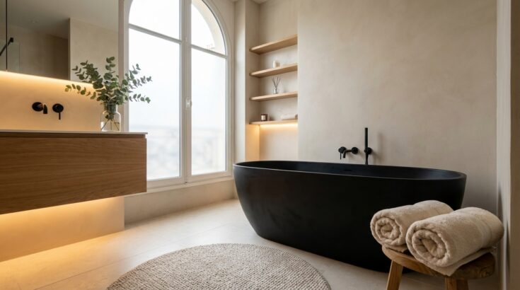 En 2026, si votre baignoire est encore blanche, cette finition tendance va vite la rendre complètement dépassée