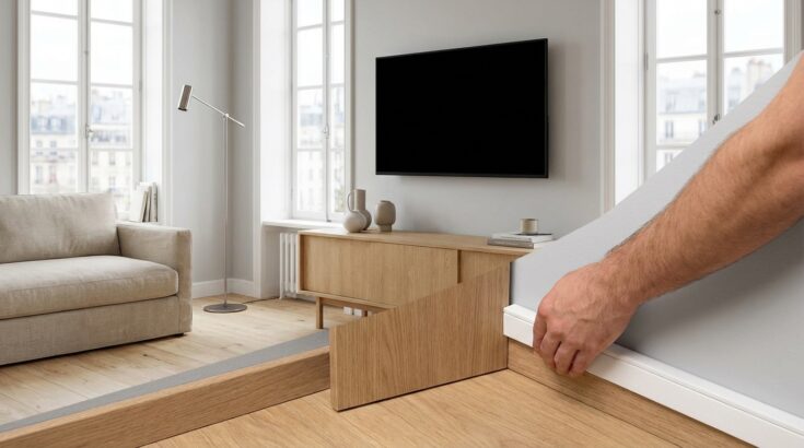 Fils qui traînent le long du mur : cette astuce murale les rend invisibles en 5 minutes, sans perçage ni poussière