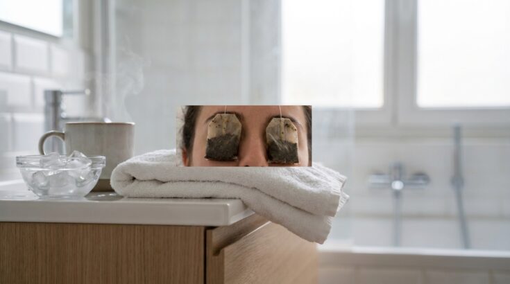 Finies les crèmes anti-cernes : ce produit banal de votre placard sauve vos yeux fatigués en quelques minutes