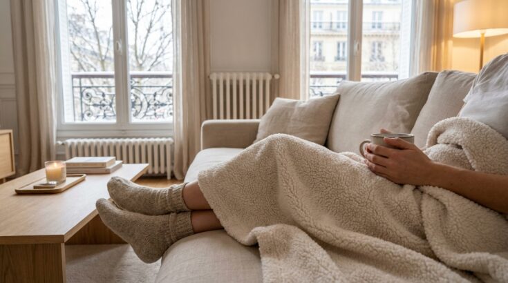 Froid, chauffage en baisse : ce plaid ultra doux à moins de 30 € chez Maxibazar affole les amateurs de cocooning