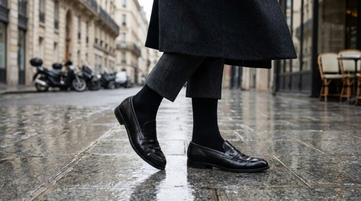 Mocassins en hiver : ce détail près de la cheville métamorphose votre look, mais peu de Français y pensent