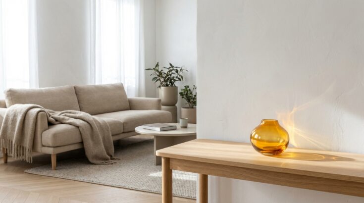 N'achetez rien pour votre salon avant de voir ce petit objet déco en verre ambré à 6,99 € chez La Foir'Fouille en 2026