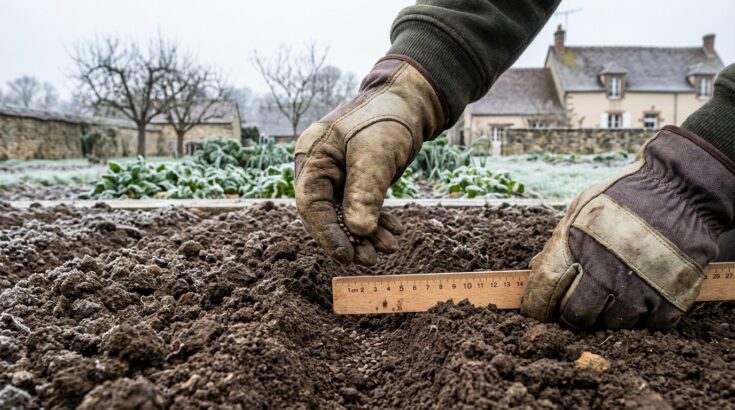 Potager d’hiver : pourquoi ce conseil des 1 cm pour vos semis peut ruiner (ou sauver) vos épinards