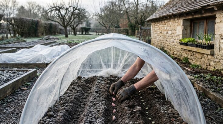 Potager en janvier : ce qu’il faut semer et planter malgré le gel pour ne pas perdre des semaines de récolte