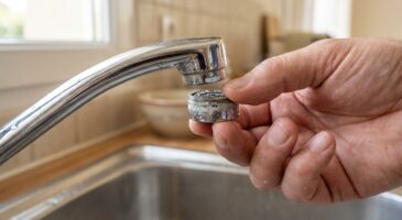 Robinet qui gicle de travers : avant d'appeler un plombier, dévissez simplement cette petite pièce cachée