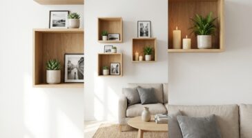 Salon : si votre mur est trop blanc, ce lot d’étagères murales à moins de 8 € va tout changer, vos invités vont adorer