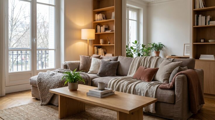 Si votre salon est froid, cette tendance déco cocooning le transforme en refuge heureux avec 5 gestes et trois fois rien